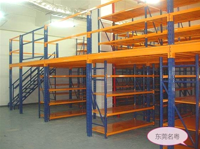 阁楼式货架